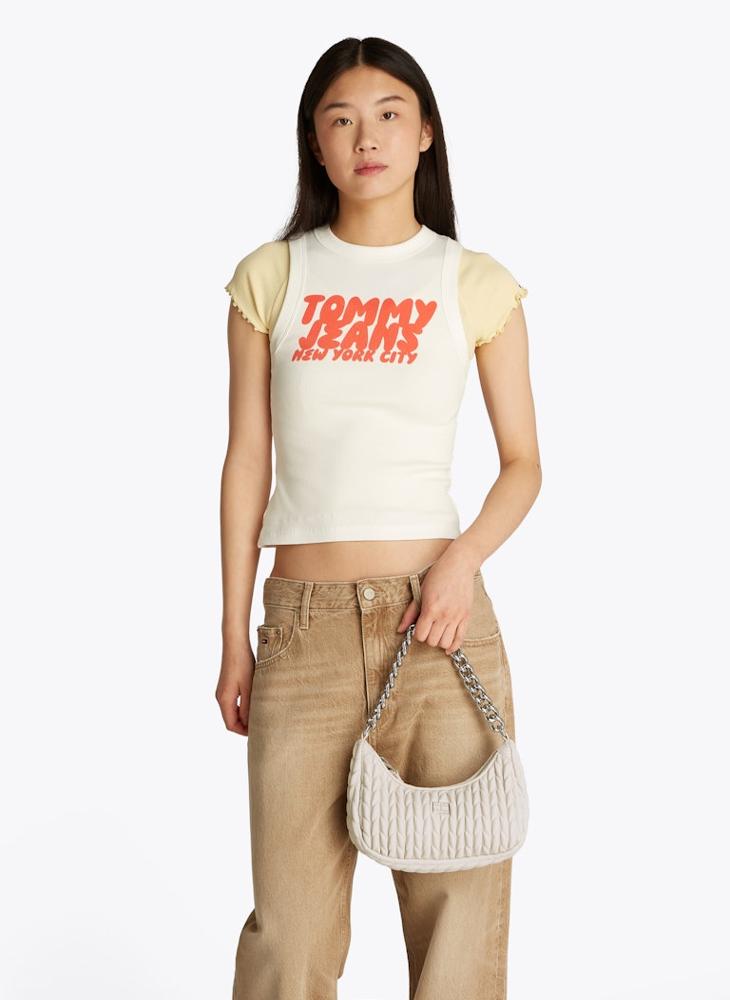TOMMY JEANS ICONIC QUILTED SHOULDER BAG  - Image 5
