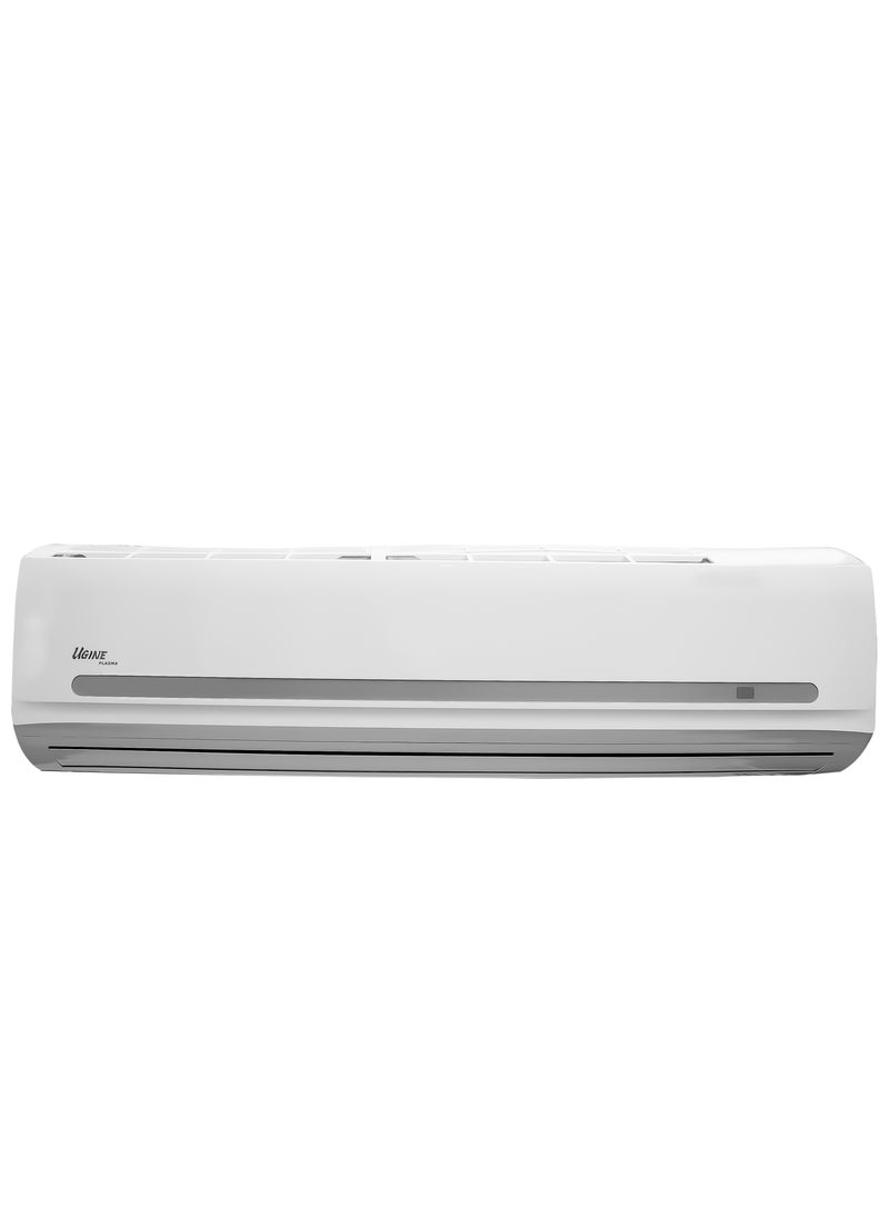 UGINE - Ugine Split Air Conditioner, 18,000BTU, Hot and Cold, Plasma, Extra Remote Control - UASMI18H - Image 1