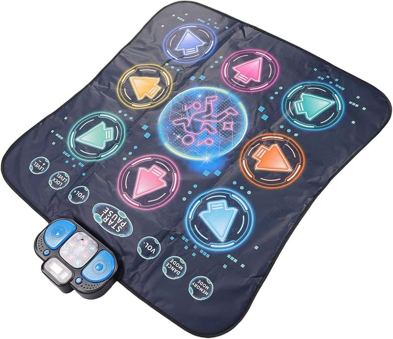 كيينسو سجادة رقص للأطفال لعبة موسيقية لعبة خفيفة الوزن محمولة قماش بي إي مادة إيه بي إس - Image 5