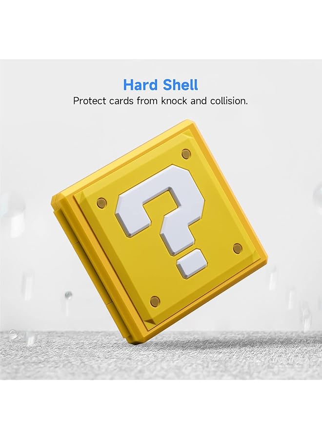 Game Card Case For Nintendo Switch Portable & Thin Hard Shell Box Protective Shockproof Cartridge Holder Carrying Storage Case Box With 12 Cartridge Slots For Switch Ns Nx - Image 2