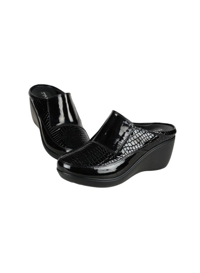 Michelle Morgan 092-2861 Michelle Morgan Ladies Clogs 20926-11 Black - Image 3