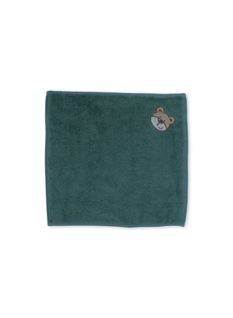 Baby Cotton Towel - Olive - Image 1