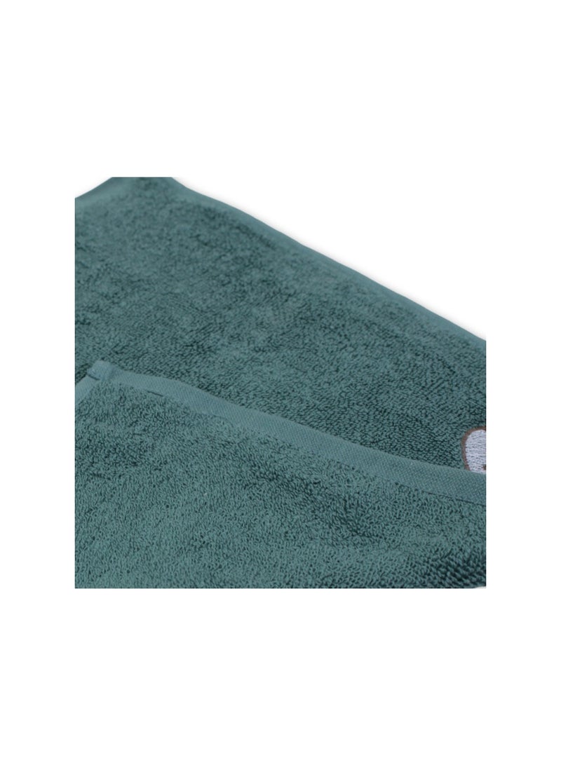 Baby Cotton Towel - Olive - Image 3
