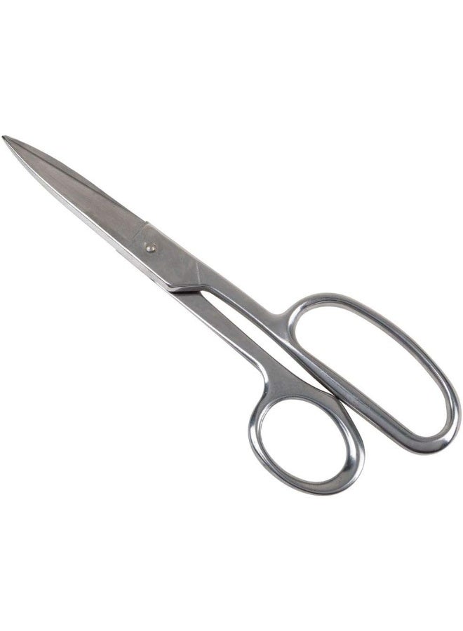 Klein Tools Straight Stainless Trimmer w/Large Ring, 9-Inch Klein Tools G758LR  - Image 1
