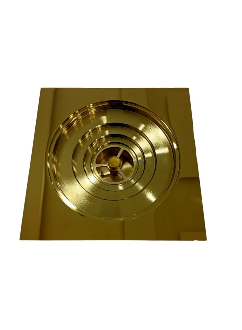 D&N "Brass Steel Drainer Series: Chrome Floor Drain Strainer for Efficient Waste - Image 3