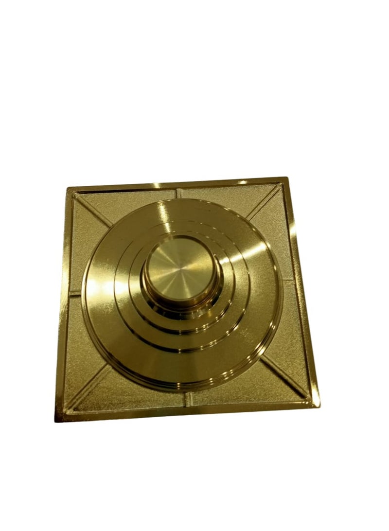 D&N "Brass Steel Drainer Series: Chrome Floor Drain Strainer for Efficient Waste - Image 4