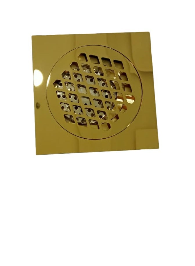 D&N "Brass Steel Drainer Series: Chrome Floor Drain Strainer for Efficient Waste - Image 2
