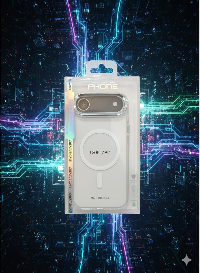 iPhone 17 Air Magnetic Protective Case – Shockproof, Slim Fit, MagSafe Compatible - Image 2