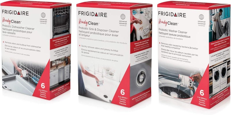 FRIGIDAIRE 10FFHOME01 Ready Clean Probiotic Appliance Care Bundle - Image 1