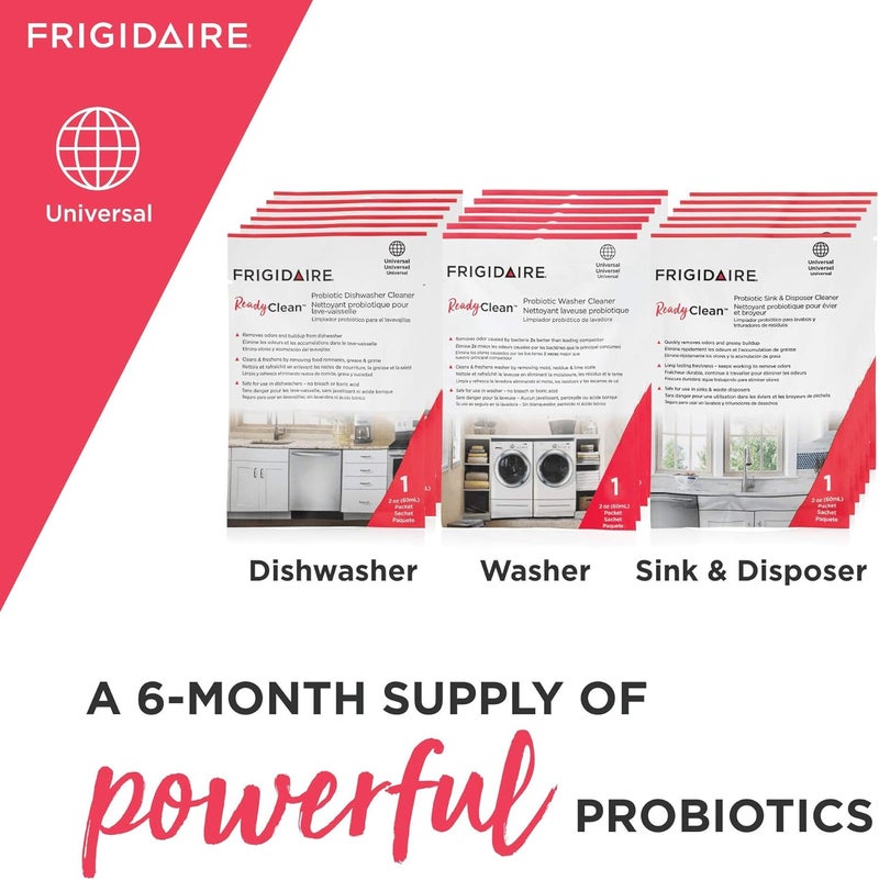 FRIGIDAIRE 10FFHOME01 Ready Clean Probiotic Appliance Care Bundle - Image 2