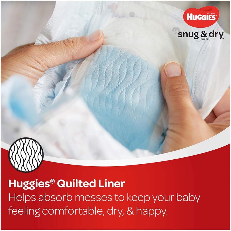 Huggies Snug  Dry Baby Diapers Size 4 148 Ct - Image 4