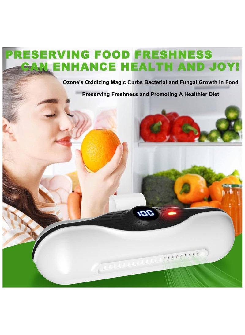 Portable USB Fridge Deodorizer – Eco-Friendly Odor Eliminator with 3 Smart Modes for Fridges, Closets, Pets, and Cars | Replaces Baking Soda & Charcoal Bags | Rechargeable and Long-Lasting Freshness - Image 3