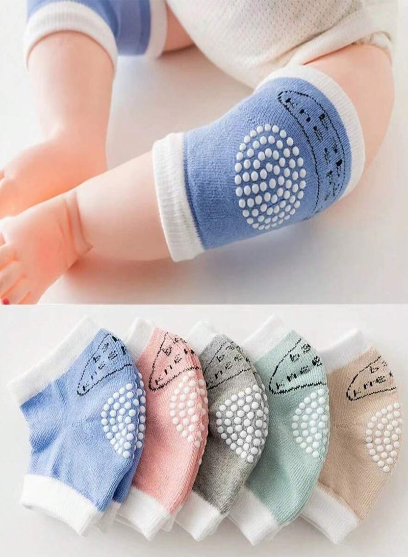 Children's Breathable Anti-fall Letter Print Knee Pads - Image 2