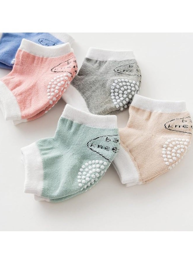 Children's Breathable Anti-fall Letter Print Knee Pads - Image 4