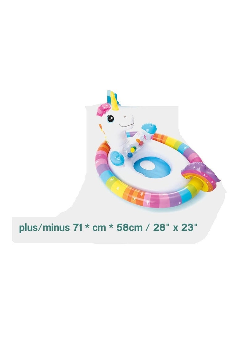 INTEX See-Me-Sit Rider Inflatable Pool Float
