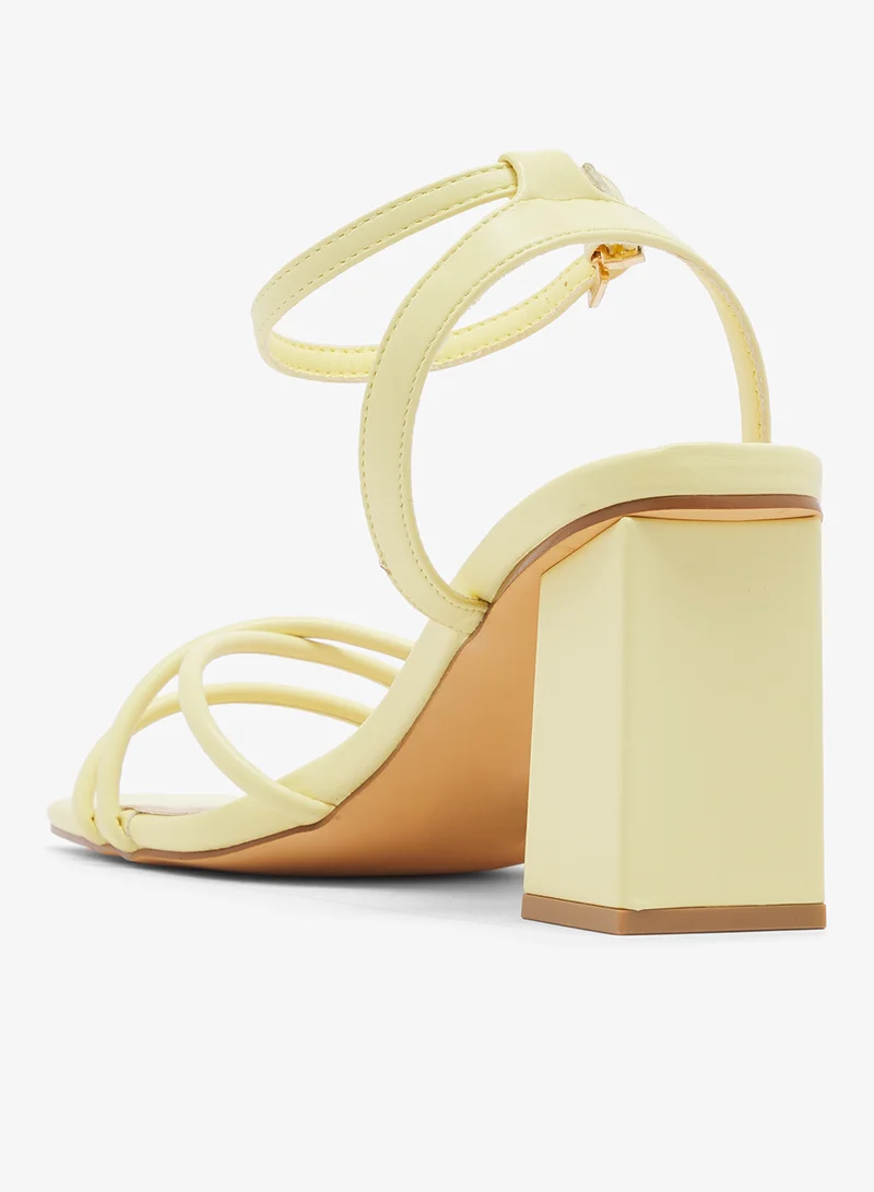London Rebel  Ash Ankle Strap High-Heel Sandals for Women | Best Price UAE