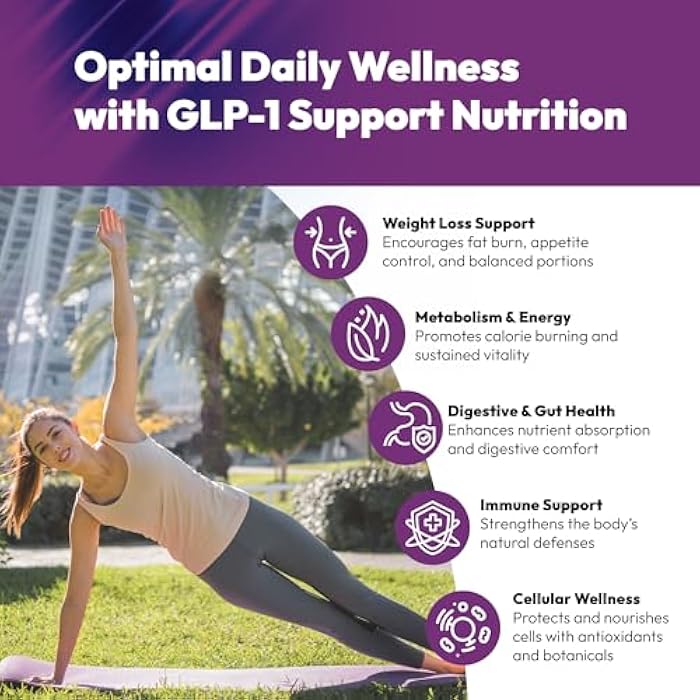 GLP-1 Support Weight Loss Supplement - Natural Appetite Suppressant for Women Men - Berberine Support Activate Hunger Control Curb Cravings Boost Metabolism Fat Burn & Gut Health - Image 3