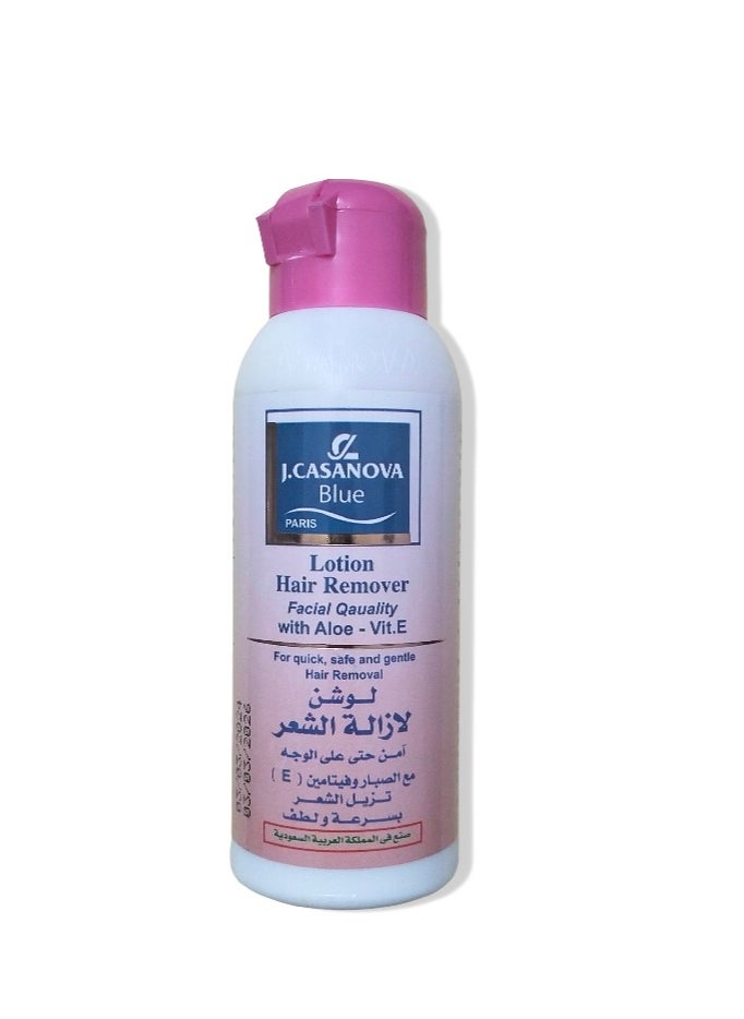 J.CASANOVA G.Casanova Blue Hair Remover Lotion with Rose Fragrance 150ml 
