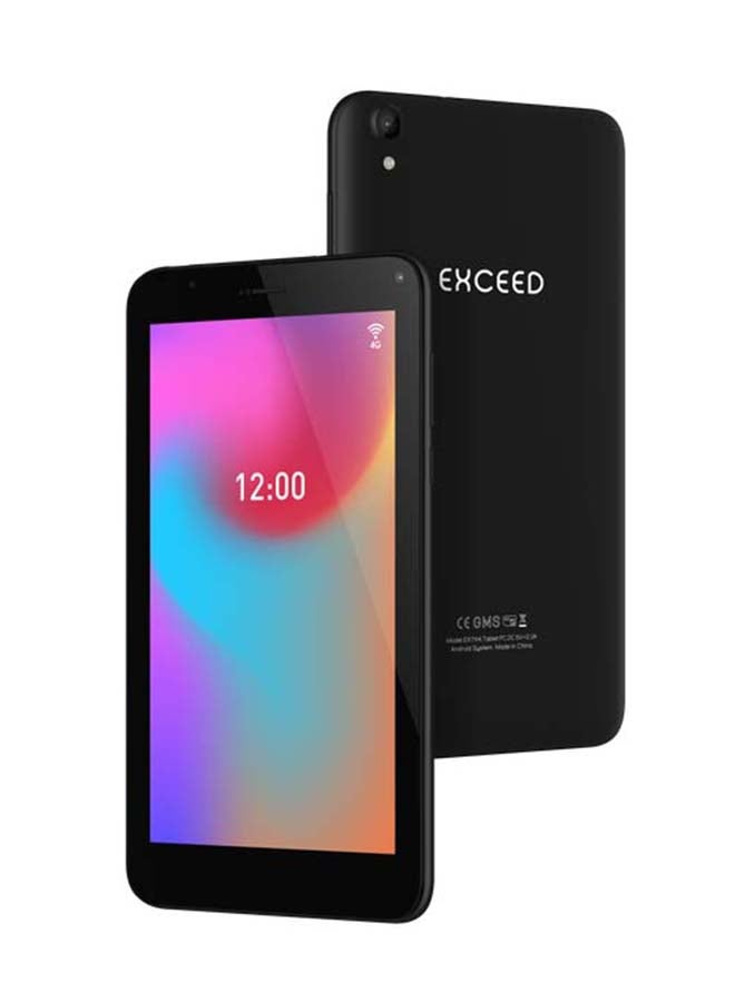 Exceed EX7X4, 7-Inch Tablet, Single SIM, 2GB RAM, 32GB, 4G LTE, Wi-Fi, Black - Image 1