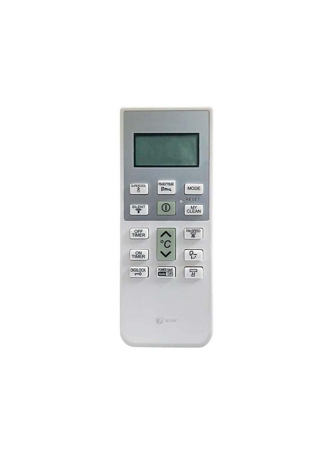 7-Seven 7SEVEN® Compatible Remote with Hitachi Air Conditioner Original Model 168 with Supercool Key, If Existing Remote Control Have Supercool Hotkey Then Optimal Compatible with Hitachi ac  - Image 1