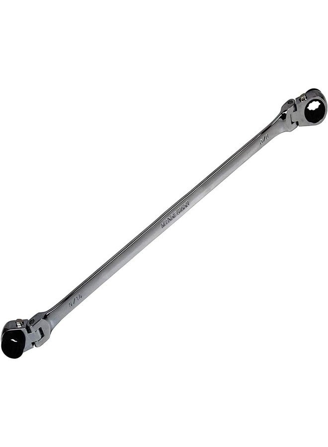 MOUNTAIN 9/16" X5/8" RATCHET DOUBLE BOX FLEX WRENCH - Image 3