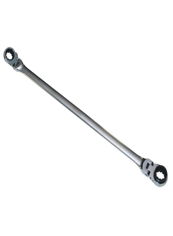 MOUNTAIN 9/16" X5/8" RATCHET DOUBLE BOX FLEX WRENCH - Image 1