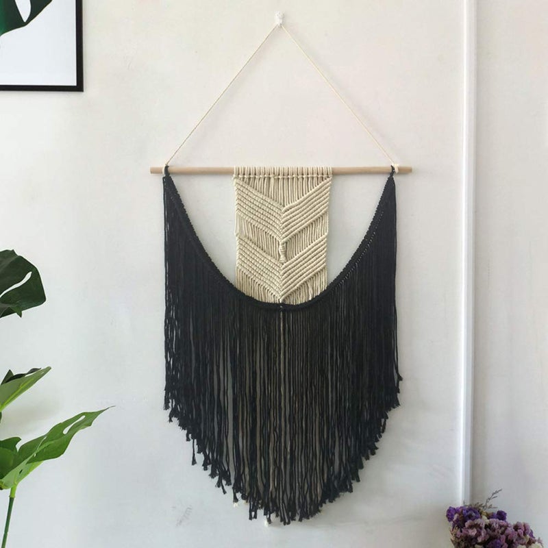 ZXCDINO Black Macrame Cord 3mm x 109Yards,Colored Cotton Rope Craft Cord Colorful Cotton Cord Twine for Wall Hanging Plant Hangers Crafts Knitting Decorative Projects - Image 4