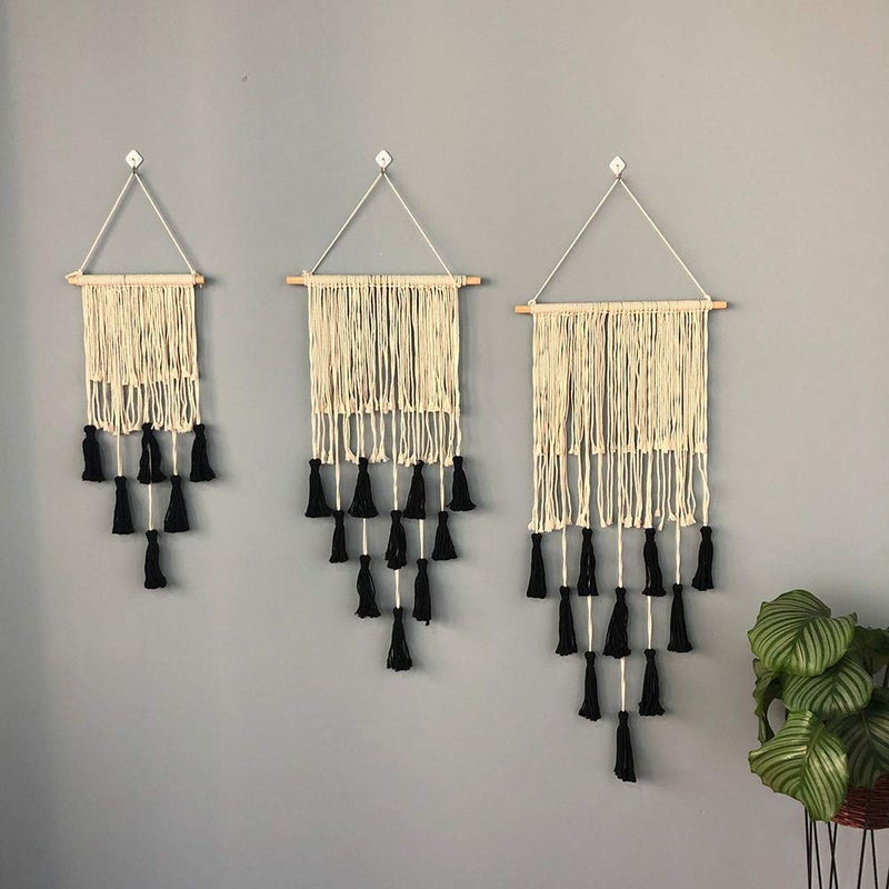 ZXCDINO Black Macrame Cord 3mm x 109Yards,Colored Cotton Rope Craft Cord Colorful Cotton Cord Twine for Wall Hanging Plant Hangers Crafts Knitting Decorative Projects - Image 5