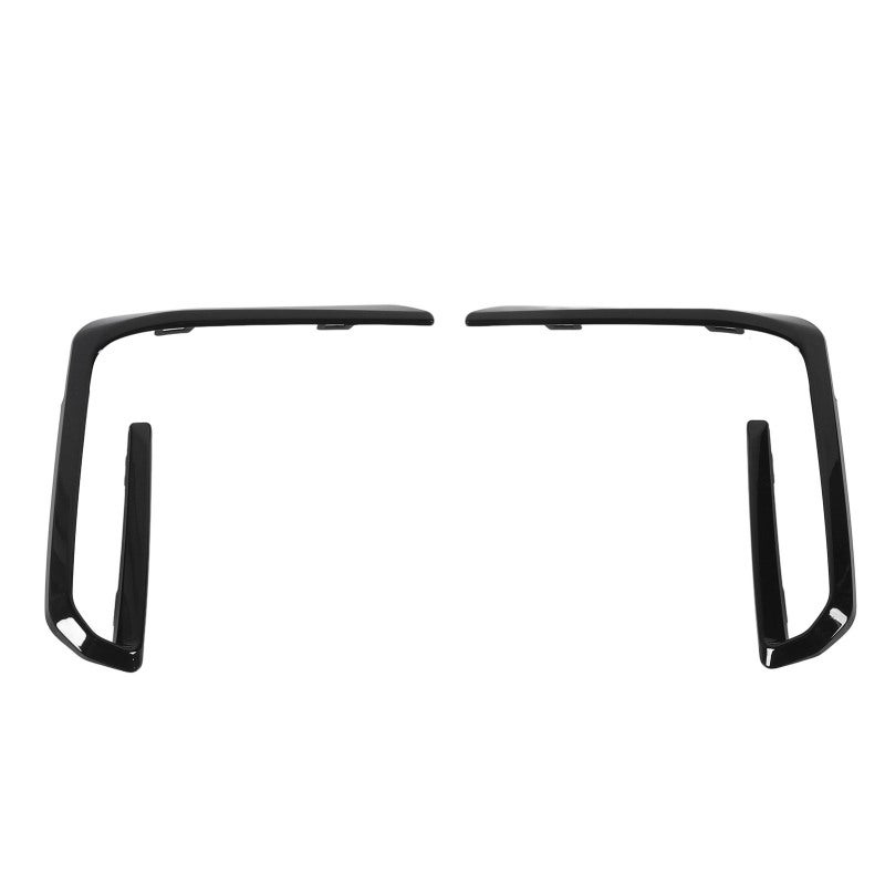 Front Bumper Grille Trim: Glossy Black, Enhanced Stylish Appearance, Superior Durability - Easy Installation Fog Light Grille Trim for X5 G05 M50 Pre-LCI 2019 to 2023 Vehicle Styling Upgrade - Image 2