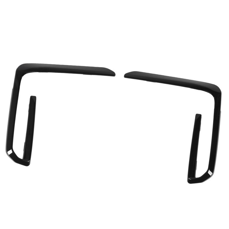 Front Bumper Grille Trim: Glossy Black, Enhanced Stylish Appearance, Superior Durability - Easy Installation Fog Light Grille Trim for X5 G05 M50 Pre-LCI 2019 to 2023 Vehicle Styling Upgrade - Image 5