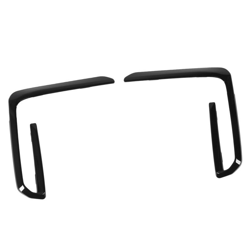 Front Bumper Grille Trim: Glossy Black, Enhanced Stylish Appearance, Superior Durability - Easy Installation Fog Light Grille Trim for X5 G05 M50 Pre-LCI 2019 to 2023 Vehicle Styling Upgrade - Image 3