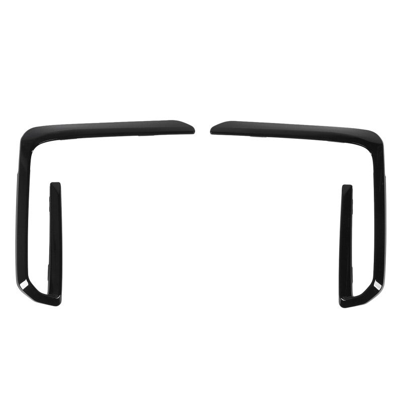 Front Bumper Grille Trim: Glossy Black, Enhanced Stylish Appearance, Superior Durability - Easy Installation Fog Light Grille Trim for X5 G05 M50 Pre-LCI 2019 to 2023 Vehicle Styling Upgrade - Image 1