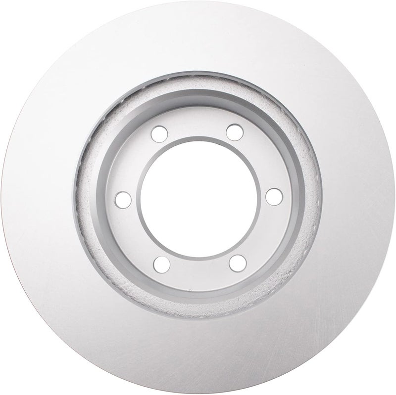 TRQ Front Brake Rotor Set G Coated Vented Compatible with 2001-2007 Toyota Sequoia 2000-2006 Tundra - Image 4