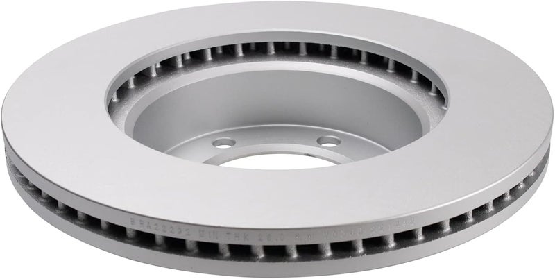 TRQ Front Brake Rotor Set G Coated Vented Compatible with 2001-2007 Toyota Sequoia 2000-2006 Tundra - Image 5