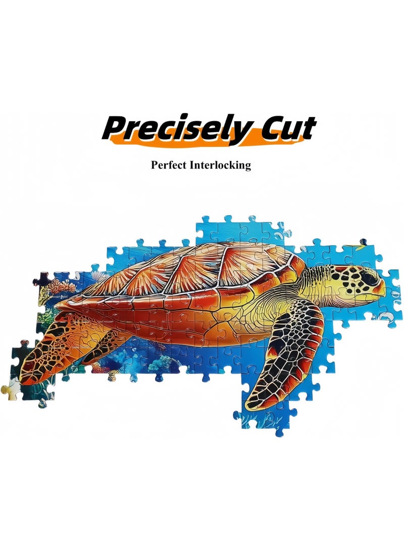 1000 pieces of underwater world themed puzzle and puzzle leisure toys, suitable for both adults and children - Image 3