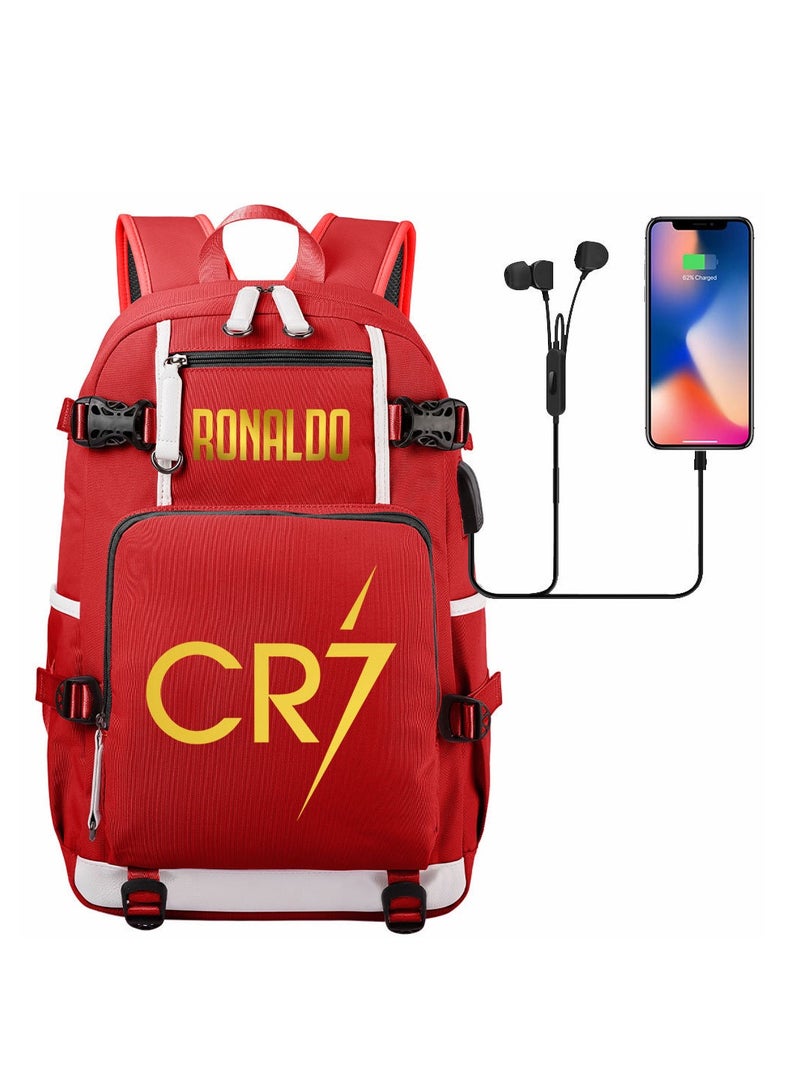 CR7 New Printed Backpack 