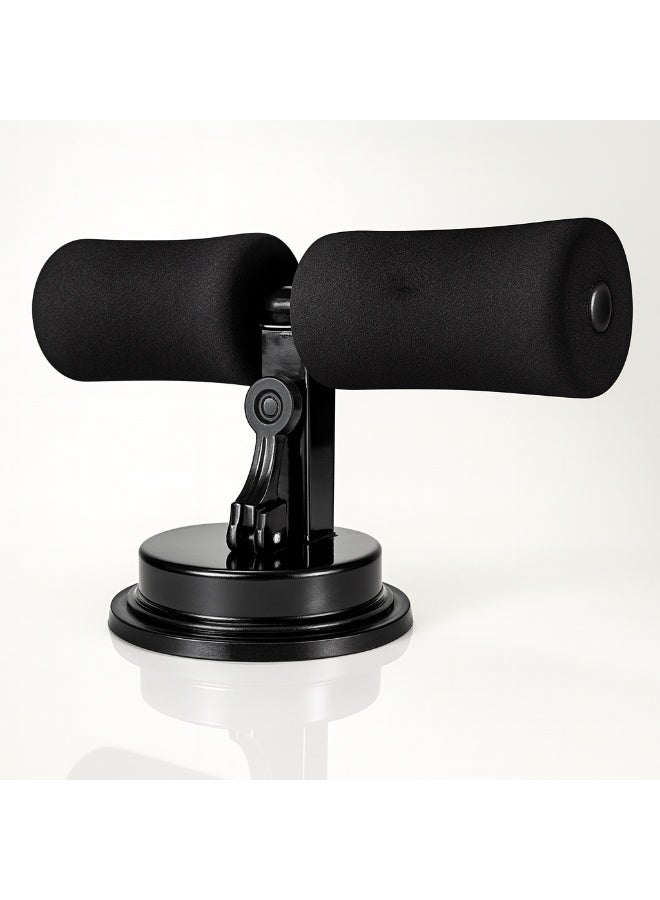 أتش برو جهاز تثبيت تمرين البطن من إتش برو باللون الأسود | مثالي لتمارين الأساس والبطن في المنزل. - Image 1