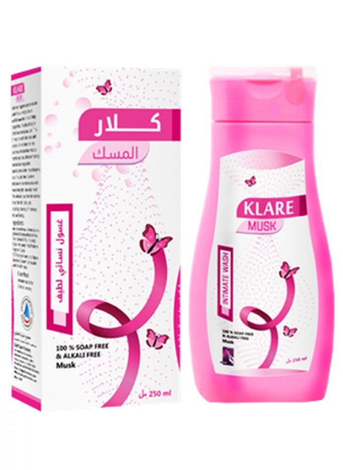 كلاري غسول حميمي بالمسك 250 مل  - Image 1