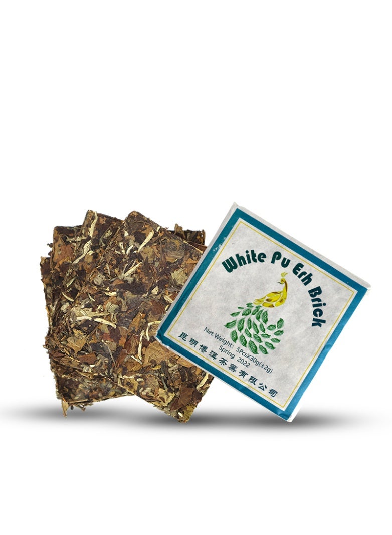 تيلاند شاي وايت بوئر بيكوك 2022 – كعكة شاي وايت بوئر من يونّان، 150 غرام (بينغ تشا) - Image 1