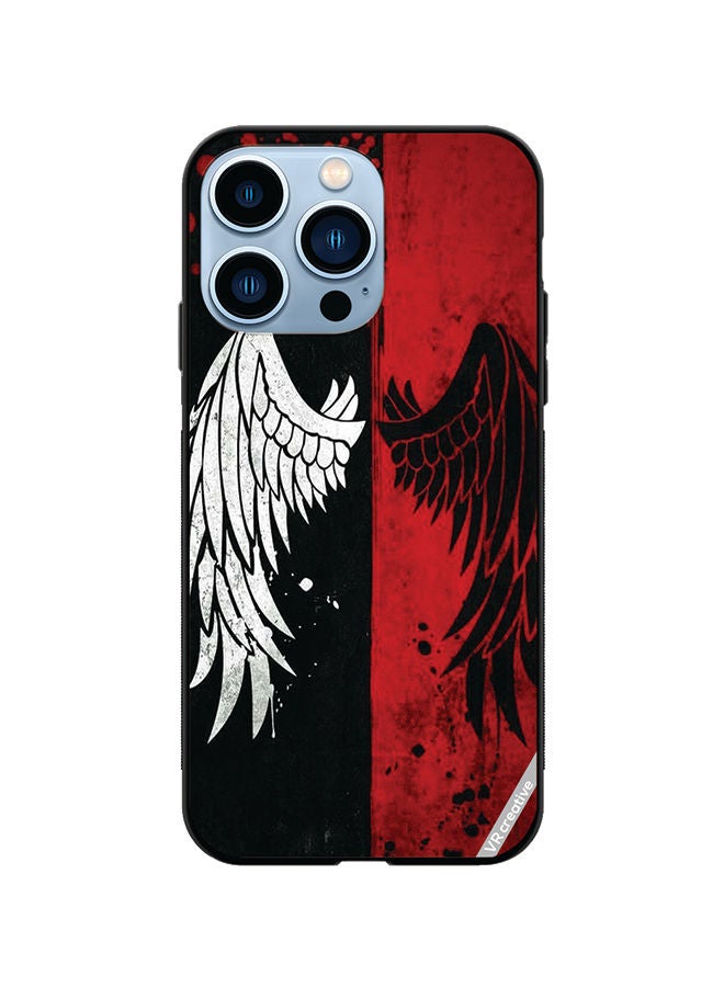 VR CREATIVE Protective Case Cover For Apple iPhone 13 Pro Wings Design Multicolour - Image 1