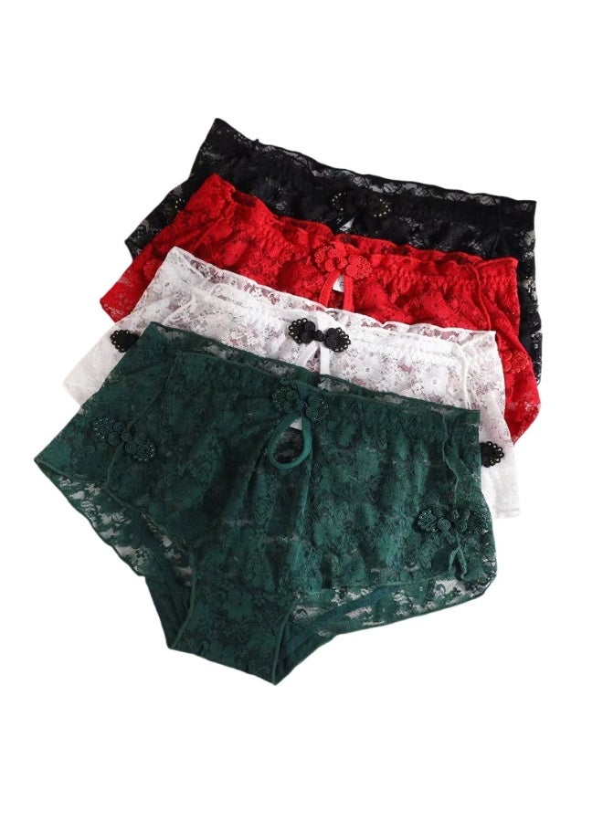 KUYING New Comfortable Skin friendly Breathable Underwear Set of 4  - Image 1