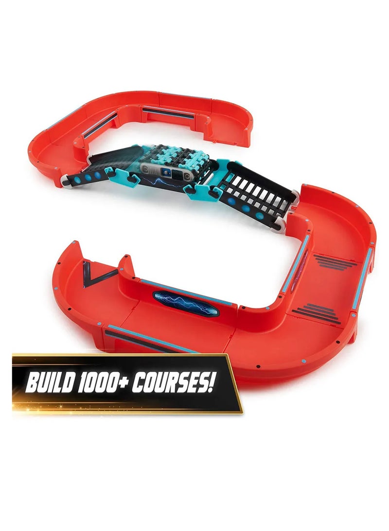 WowWee Power Treads Nitro Set , All-Surface Vehicles Track Builder Kit , Customizable Motorized Vehicle with 30+ Pieces , Build & Race Anywhere with Nitro Climber Tracks , DIY Stunt Course for Kids Ages 5+ - Image 2