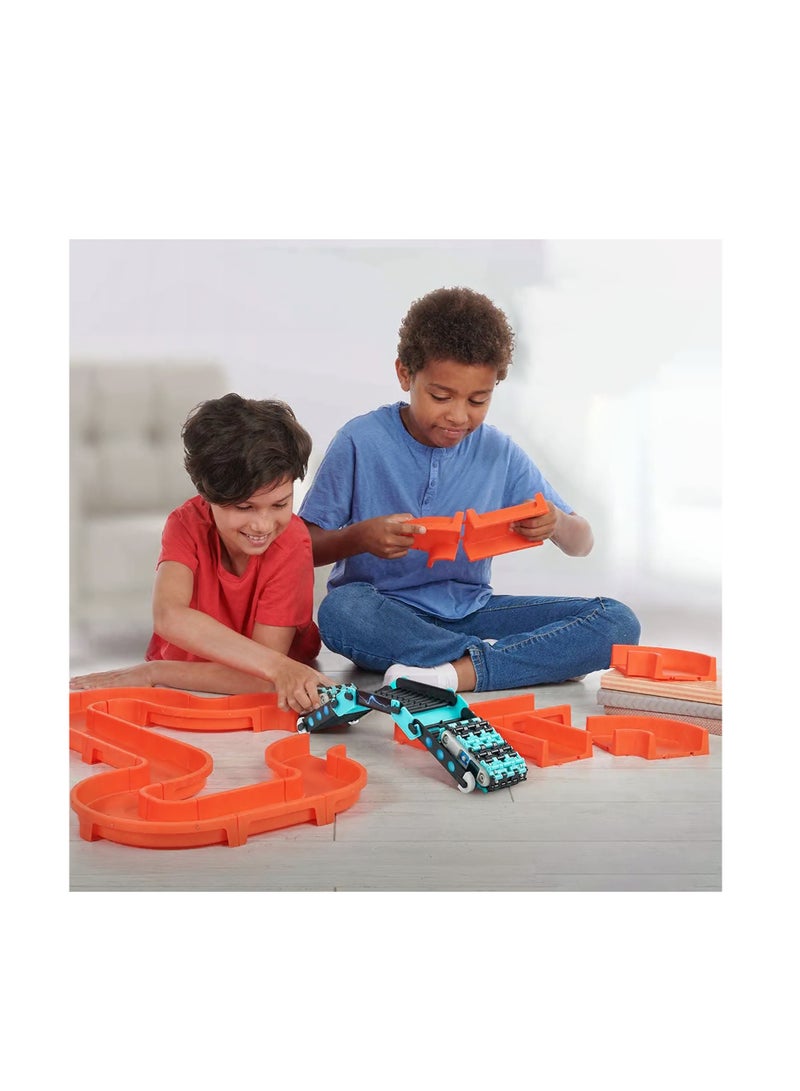 WowWee Power Treads Nitro Set , All-Surface Vehicles Track Builder Kit , Customizable Motorized Vehicle with 30+ Pieces , Build & Race Anywhere with Nitro Climber Tracks , DIY Stunt Course for Kids Ages 5+ - Image 3