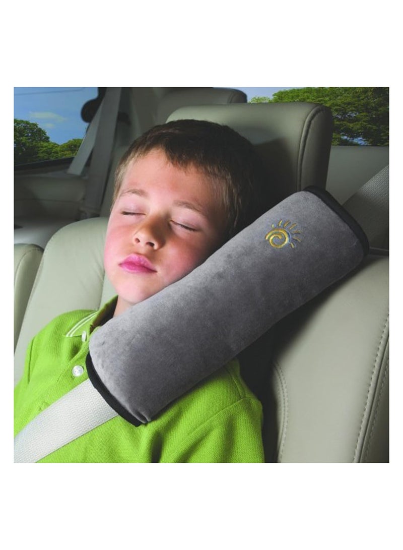 Moro Moro Plush Car Seat Belt Cushion – Neck Support & Shoulder Protection for Kids & Adults - Image 2