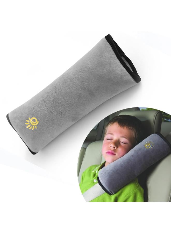 Moro Moro Plush Car Seat Belt Cushion – Neck Support & Shoulder Protection for Kids & Adults - Image 1
