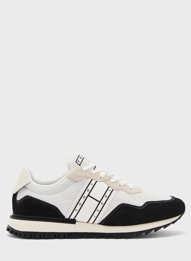 TOMMY JEANS Logo Print Low Top Sneakers