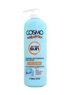COSMO لوشن مهدئ ومرطب للجسم بعد التعرض لأشعة الشمس 1000 مل 