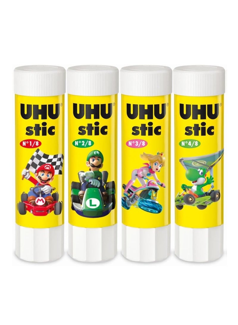 UHU Solvent Free Glue Stick 40Gm 4Pc Bts - Image 1