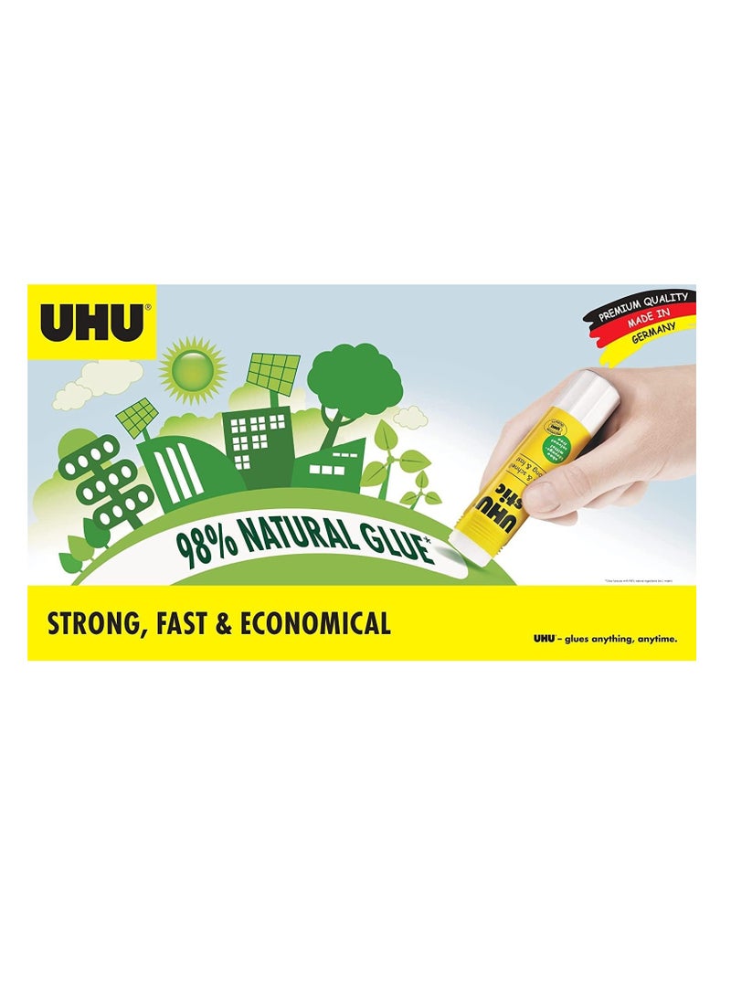 UHU Solvent Free Glue Stick 40Gm 4Pc Bts - Image 4