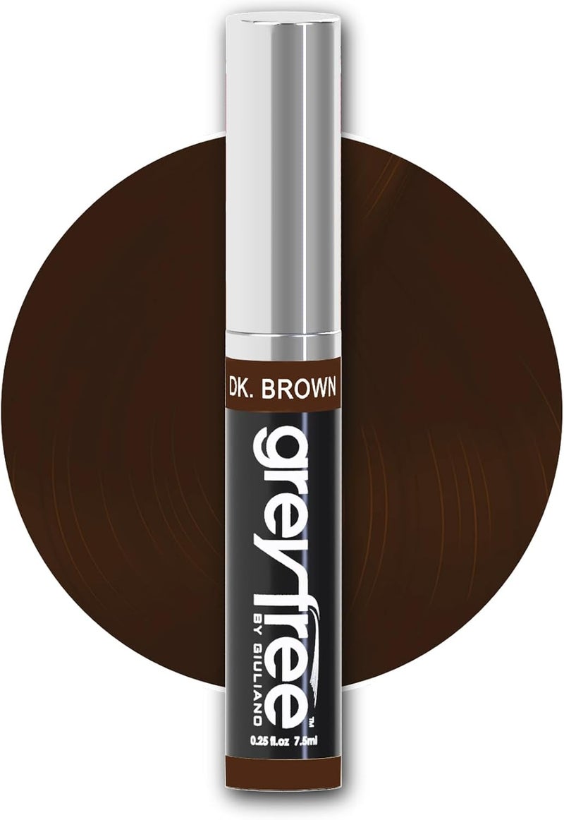 Greyfree Instant Hair Color Touch Up in Dark Brown - 0.25 Ounce - Image 1